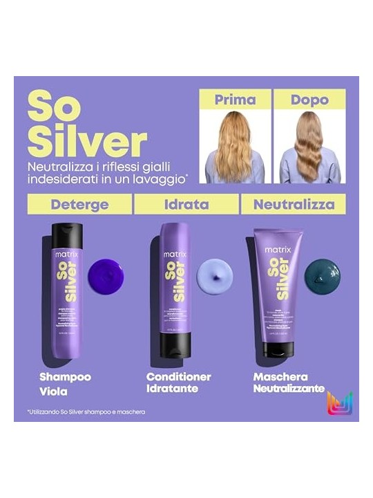 Matrix Total Results So Silver Shampoo 300ml