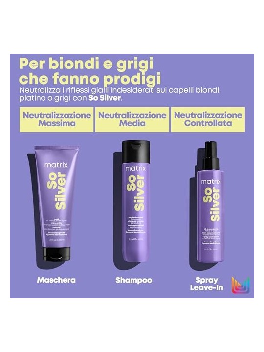 Matrix Total Results So Silver Shampoo 300ml