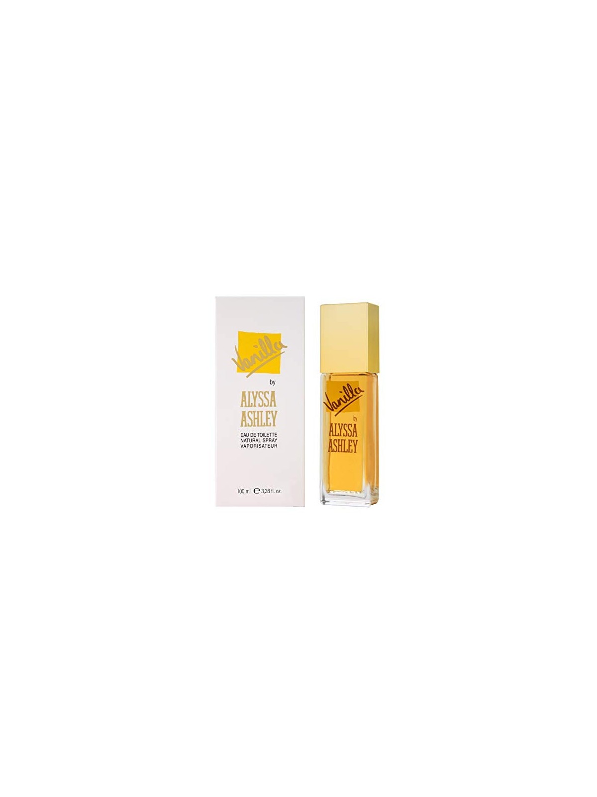 Alyssa Ashley VANILLA Eau de Toilette Spray 100ml Donna