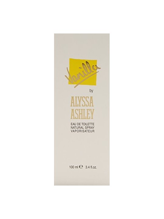 Alyssa Ashley VANILLA Eau de Toilette Spray 100ml Donna