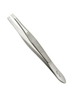 Pinzetta depilatoria professionale dritta 9 cm