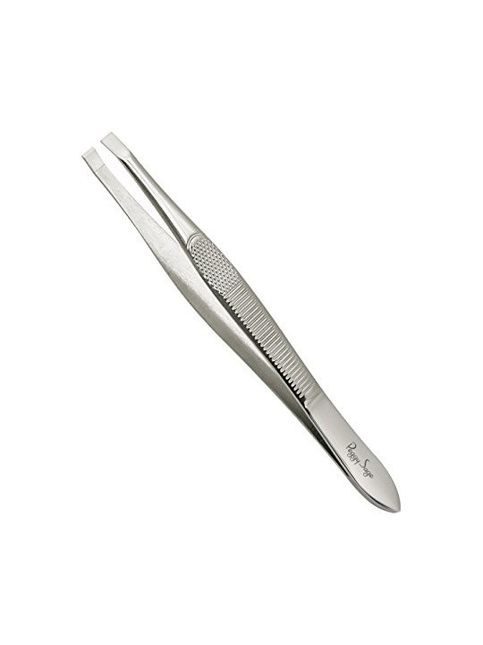 Pinzetta depilatoria professionale dritta 9 cm