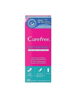 CAREFREE Normal Hygienic Cotton Extract Fresh Scent 20 pcs