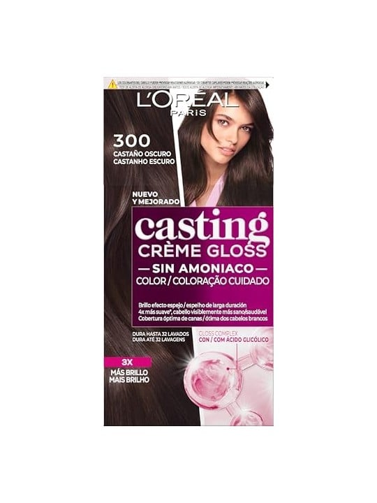 L'Orï¿½ï¿½al Paris CASTING CREME GLOSS 300-castano scuro 180ml unisex