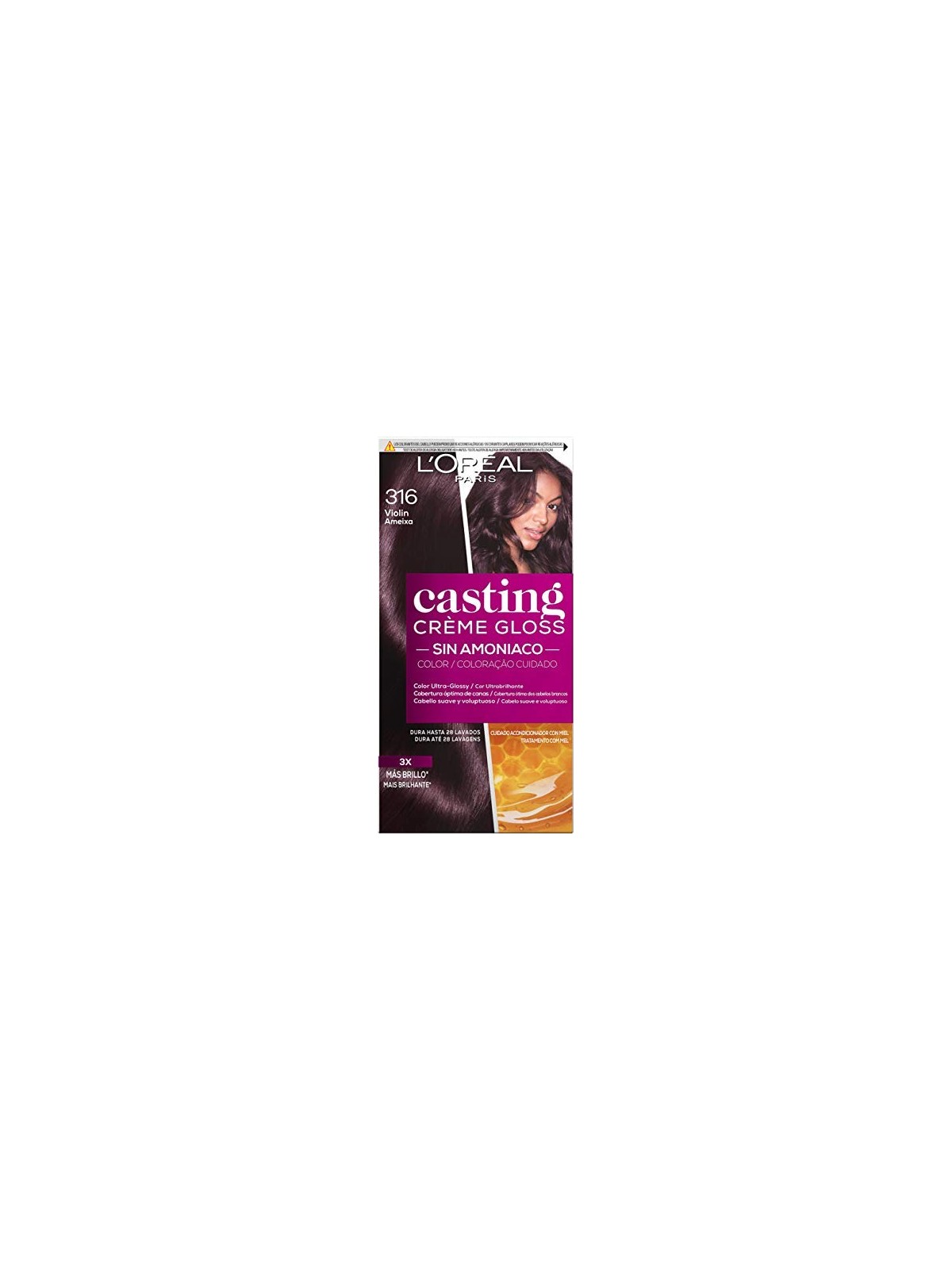 L'Orï¿½ï¿½al Paris CASTING CREMA LUCIDA 316 violino 180ml