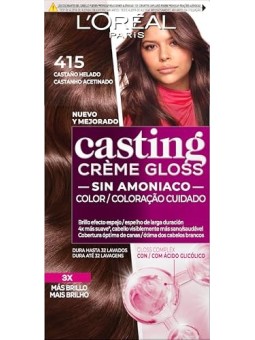 L'Orï¿½ï¿½al Paris CASTING CREME GLOSS 415 castano ghiacciato 180ml