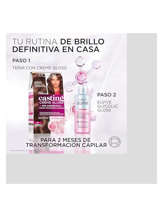 L'Orï¿½ï¿½al Paris CASTING CREME GLOSS 500 castano chiaro 180ml