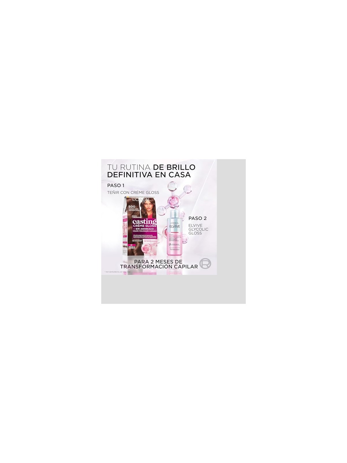 L'Orï¿½ï¿½al Paris CASTING CREME GLOSS 500 castano chiaro 180ml