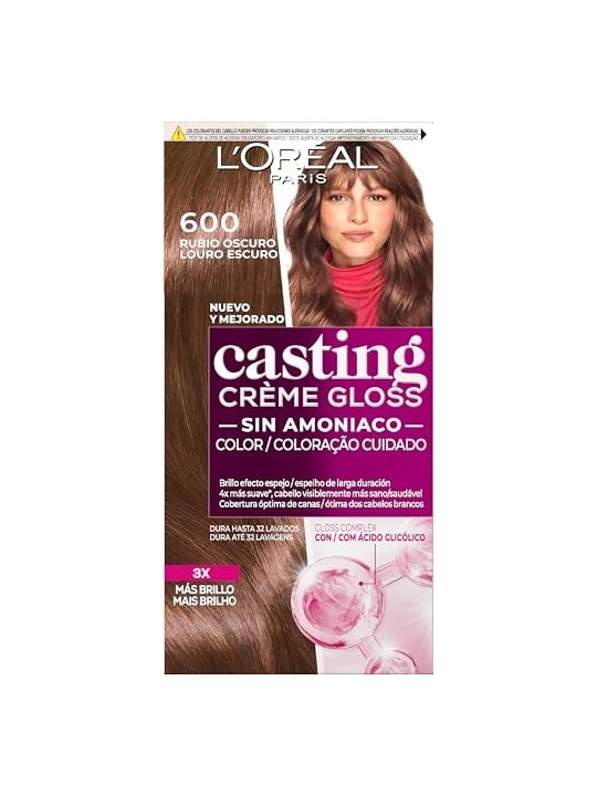L'Orï¿½ï¿½al Paris CASTING CREME GLOSS 600 biondo scuro 180ml unisex