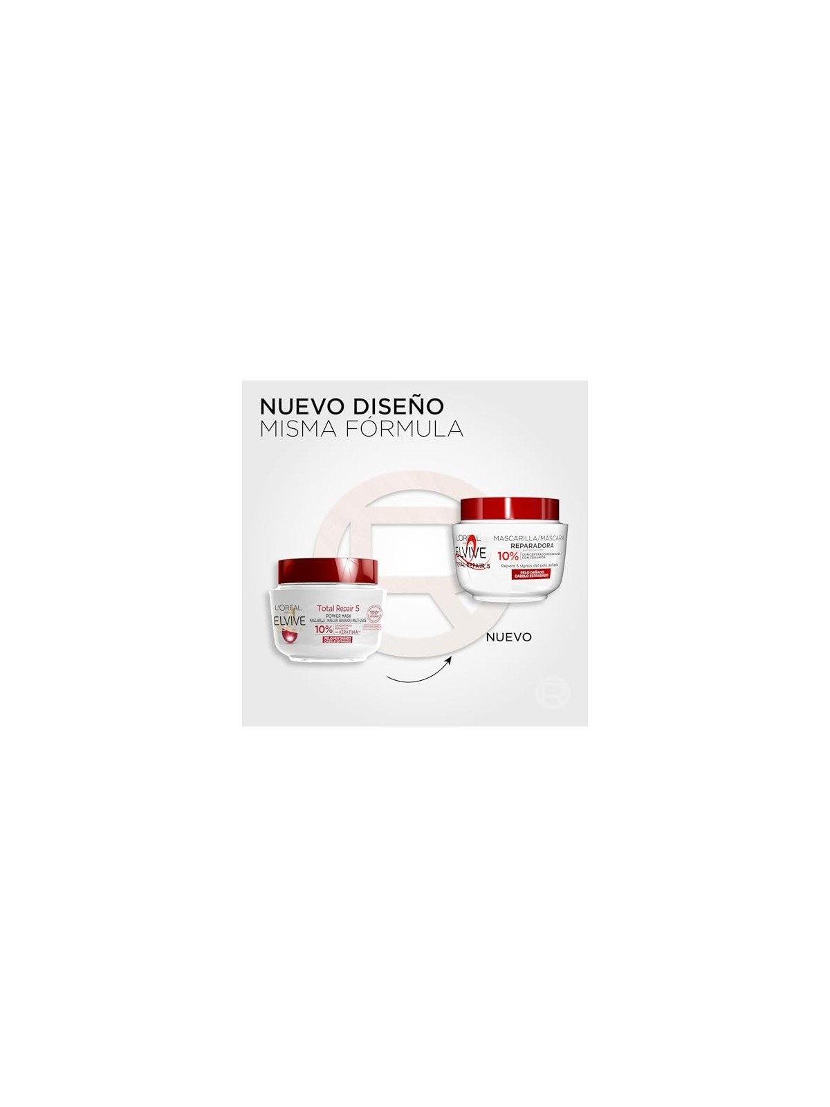 Maschera riparazione totale 5 300ml unisex