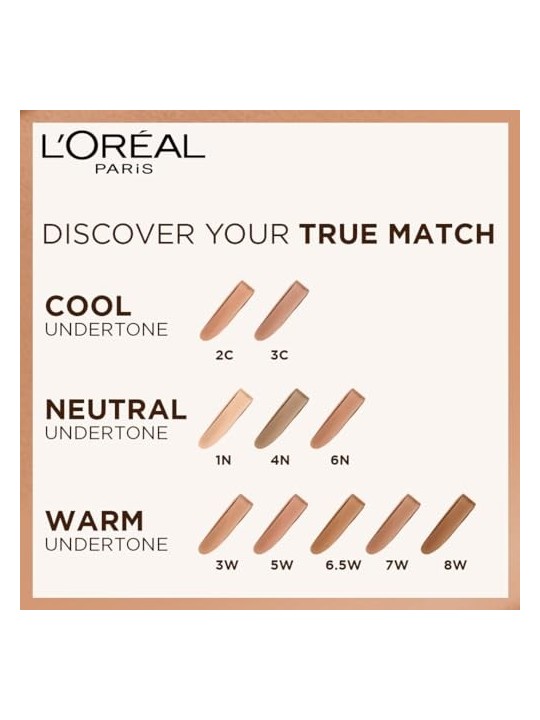 Fondotinta L'Orï¿½ï¿½al True Match Super sfumabile 4N Beige