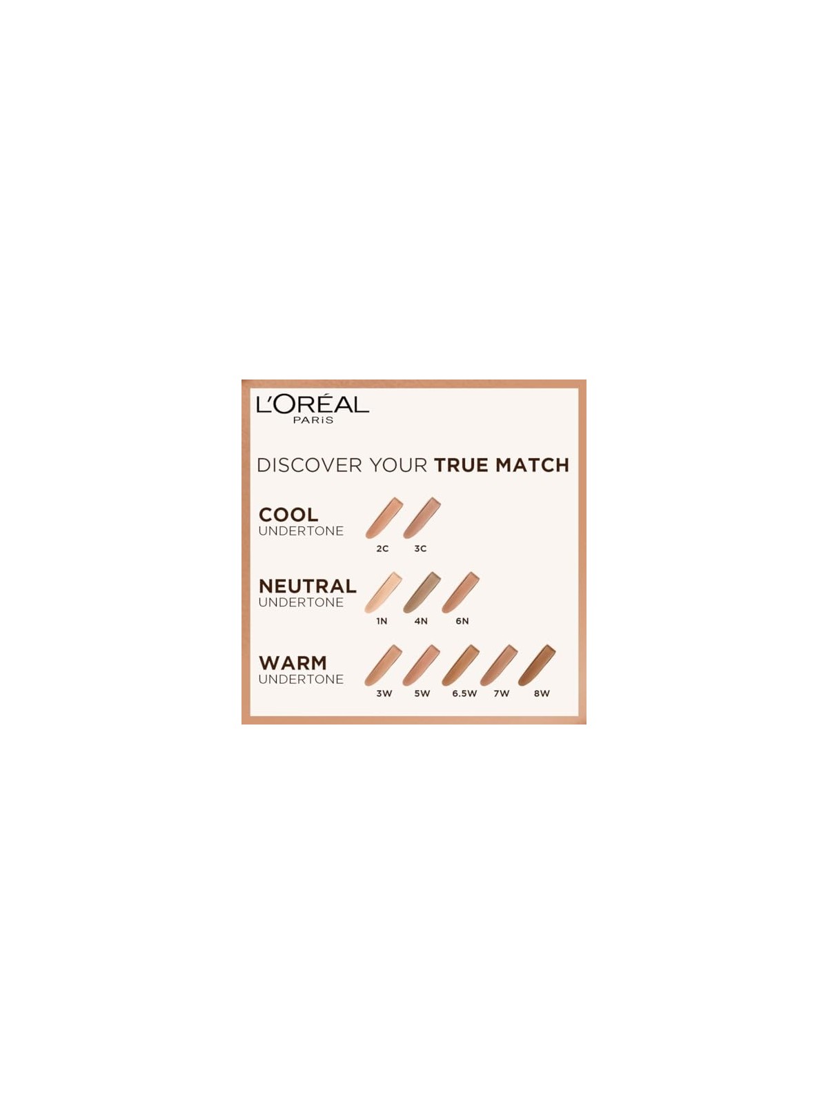 Fondotinta L'Orï¿½ï¿½al True Match Super sfumabile 4N Beige