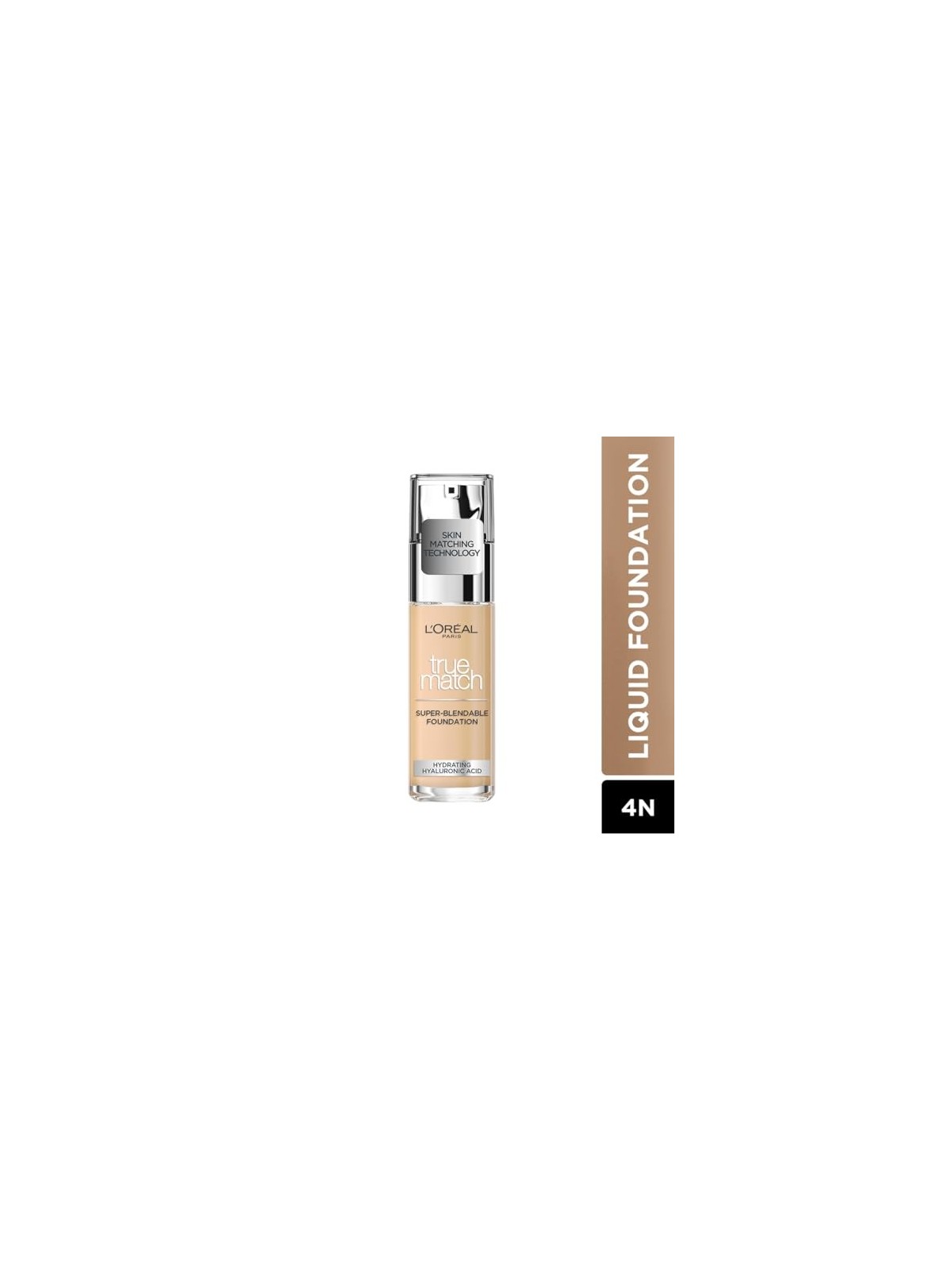 Fondotinta L'Orï¿½ï¿½al True Match Super sfumabile 4N Beige