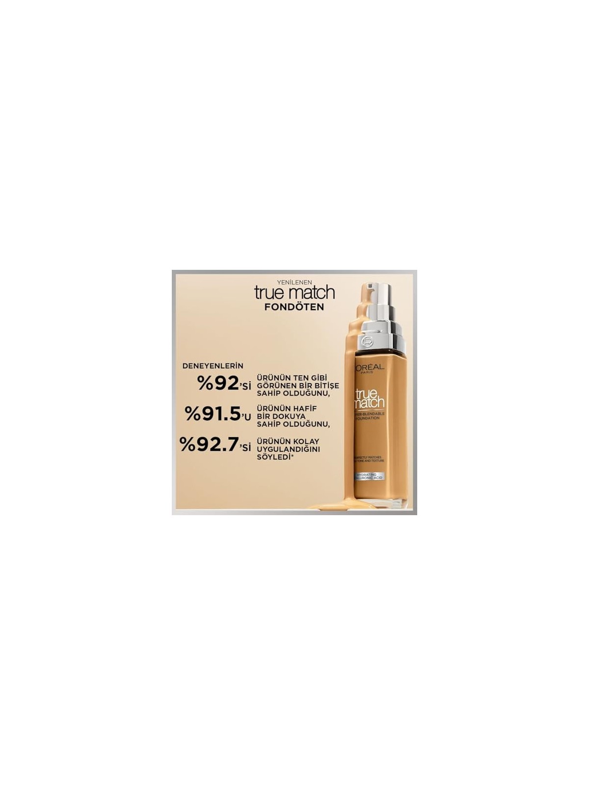 L'Orï¿½ï¿½al True Match Foundation R3-C3 30ml
