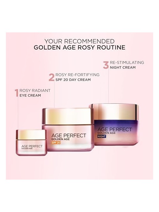 L'Orï¿½ï¿½al Age Perfect Golged Age Rosy Crema Rifortificante SPF 20 donna 50ml