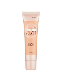 Maybelline Dream Velvet Fondotinta Crema Morbida Opaca No30 Sabbia 30ml donna