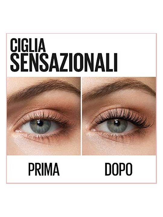 Maybelline LASH SENSATIONAL mascara nero 95ml