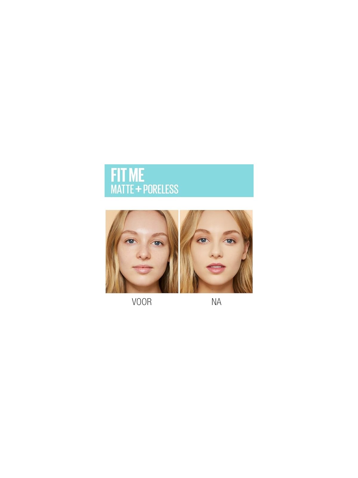 Maybelline Adattami Trucco opaco e senza pori donna 105 Natural Ivory