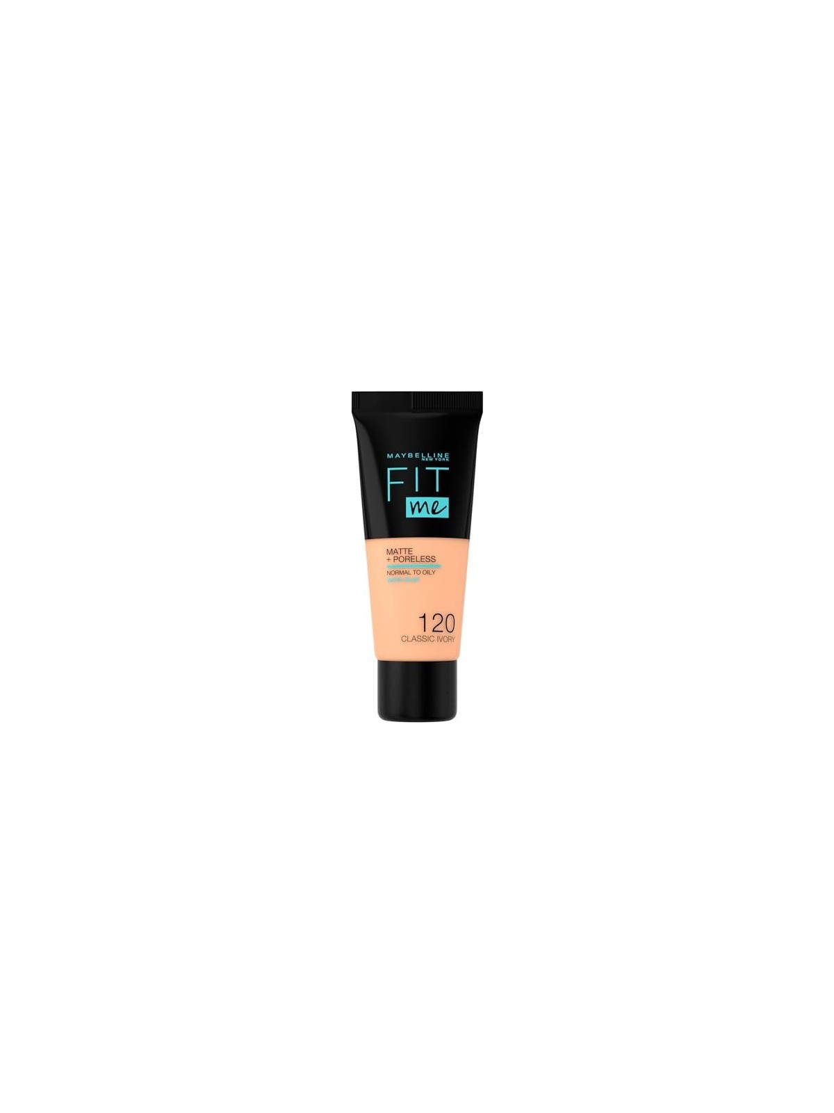 Maybelline Fit Me! Matte & Poreless Make-Up 120 Classic Ivory Women