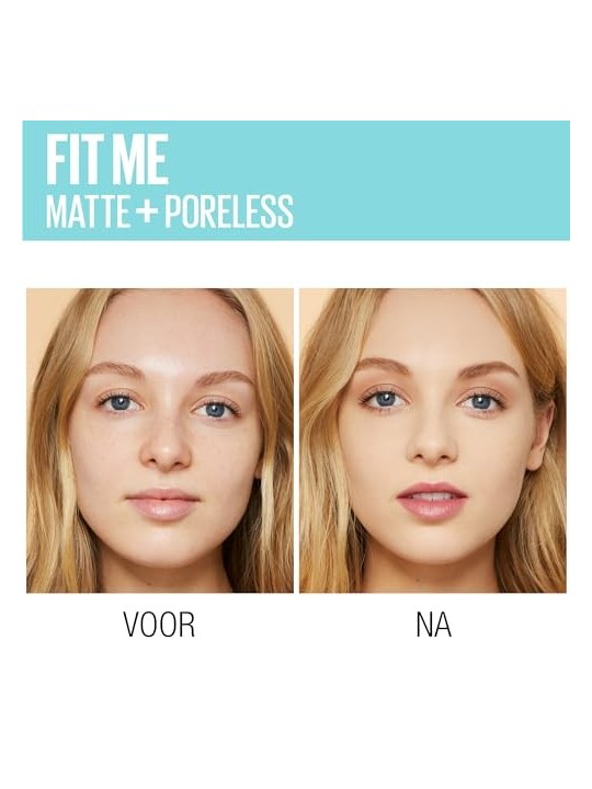 Maybelline Fit Me! Matte & Poreless Make-Up 120 Classic Ivory Women