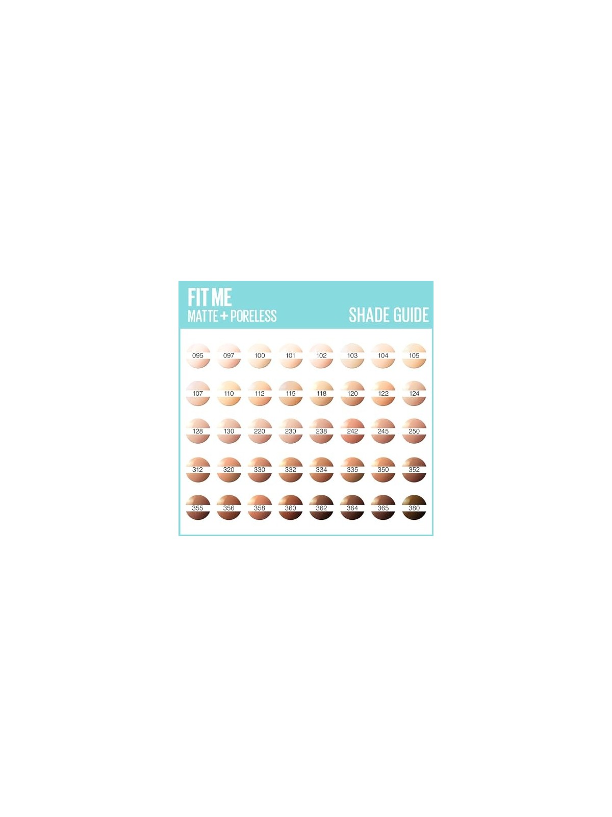 Maybelline Fit Me! Matte & Poreless Make-Up 120 Classic Ivory Women