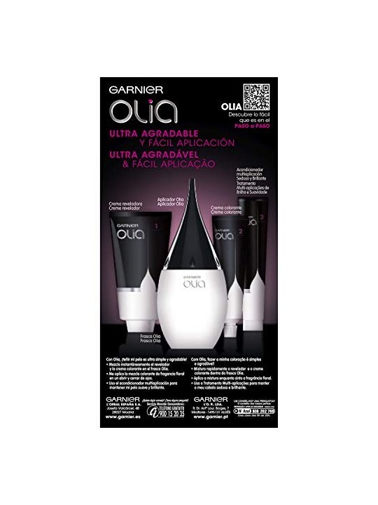 Garnier OLIA Coloracin Permanente  10 Negro Ebano set unisex