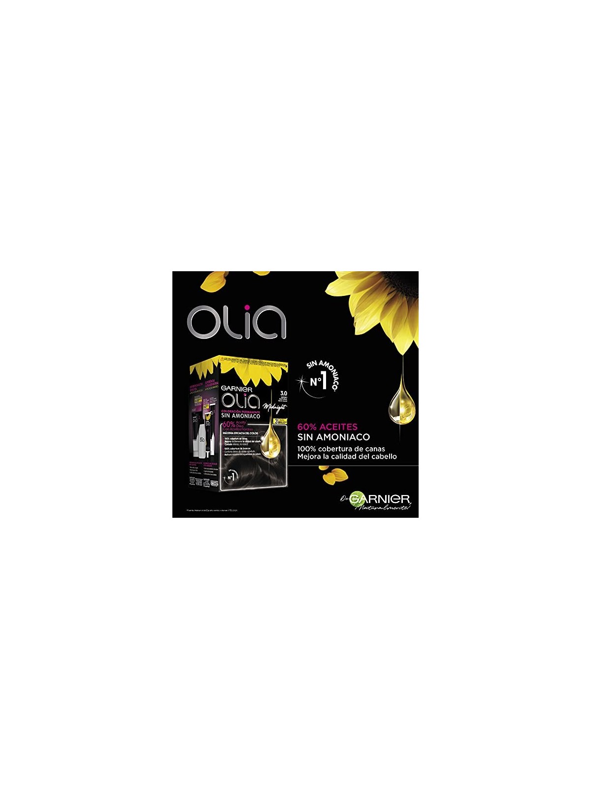 GARNIER OLIA Colore Permanente 3,0 Nero