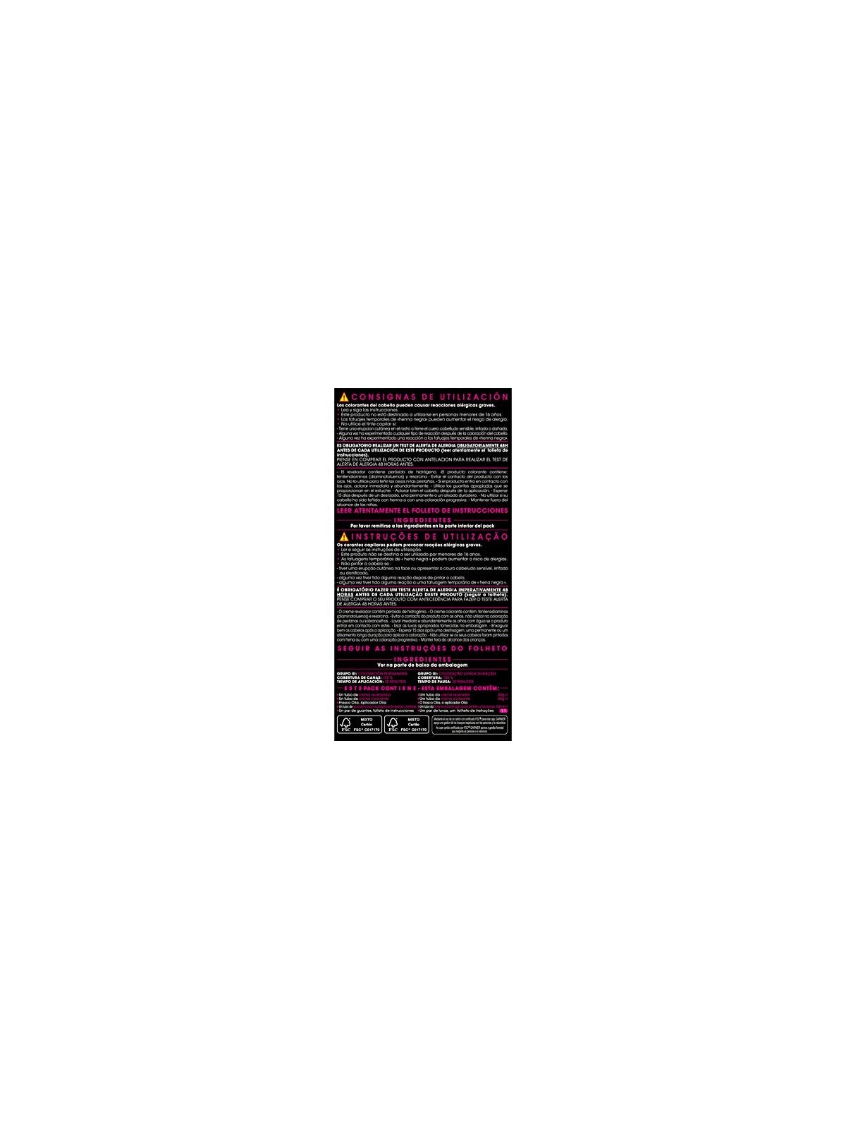 Garnier OLIA Coloracin Permanente 55 Caoba set unisex