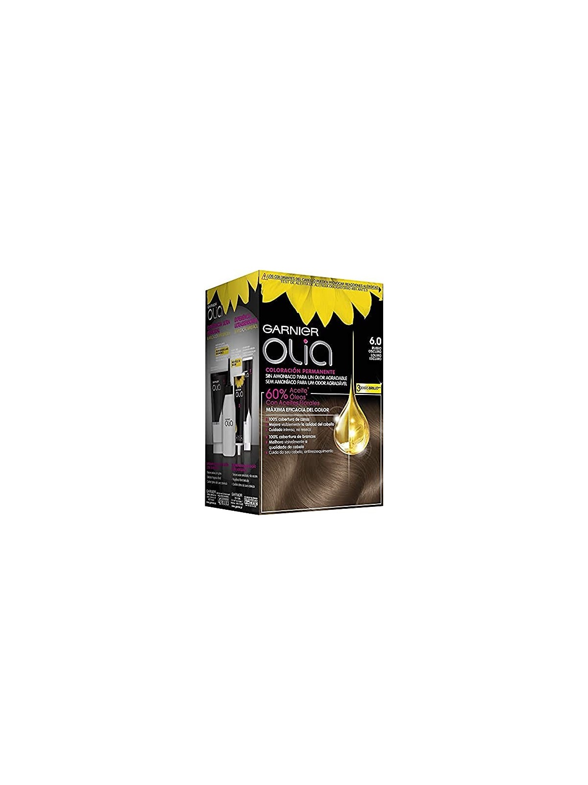 Garnier OLIA Coloracin Permanente 60 Rubio Oscuro set unisex