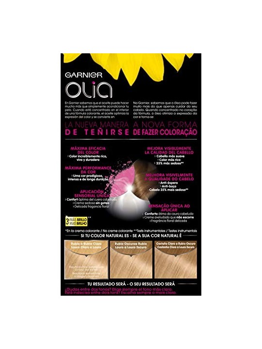 Garnier OLIA Coloracin Permanente 90 Rubio Muy claro set unisex