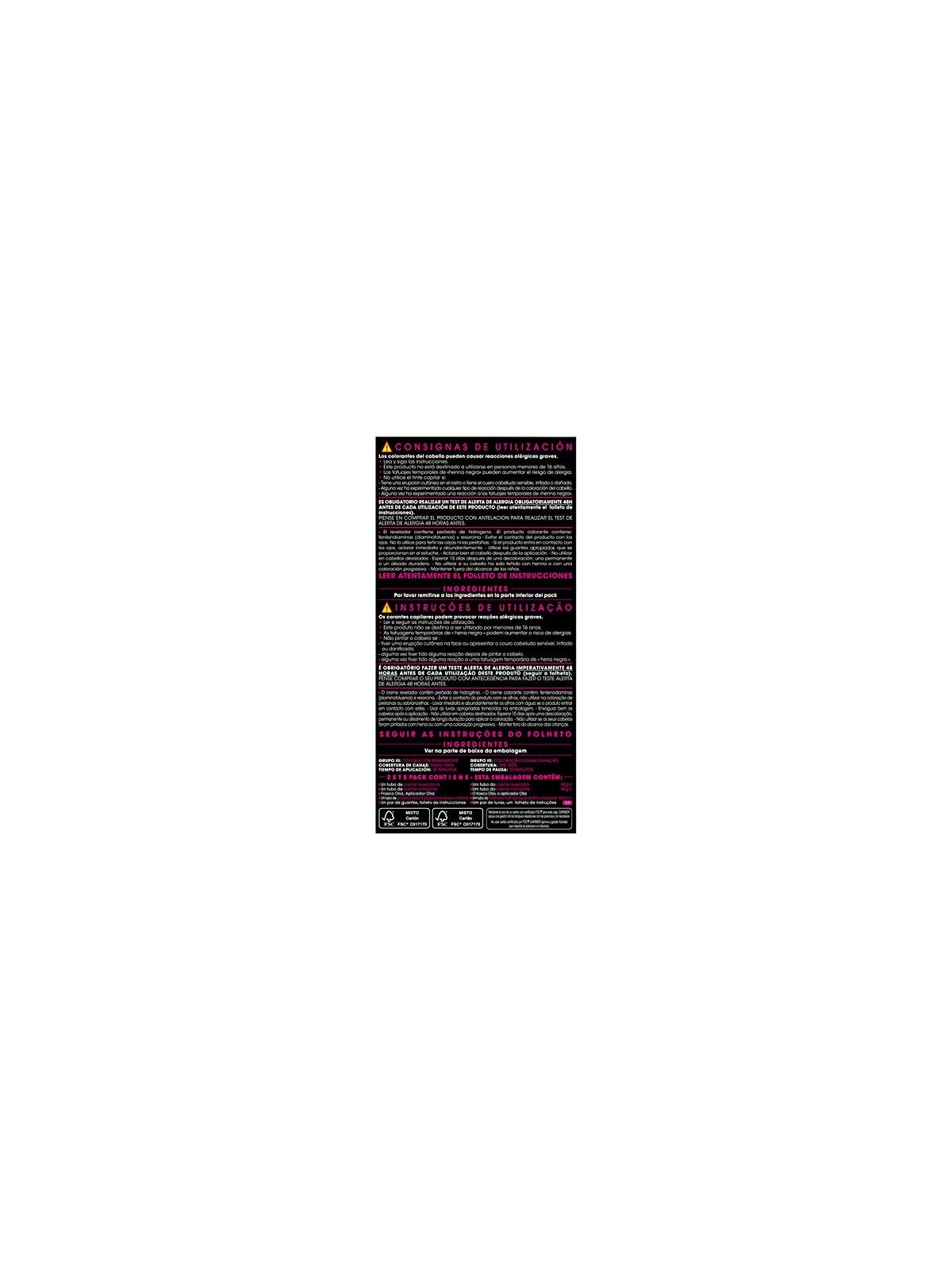 Garnier OLIA Coloracin Permanente 90 Rubio Muy claro set unisex