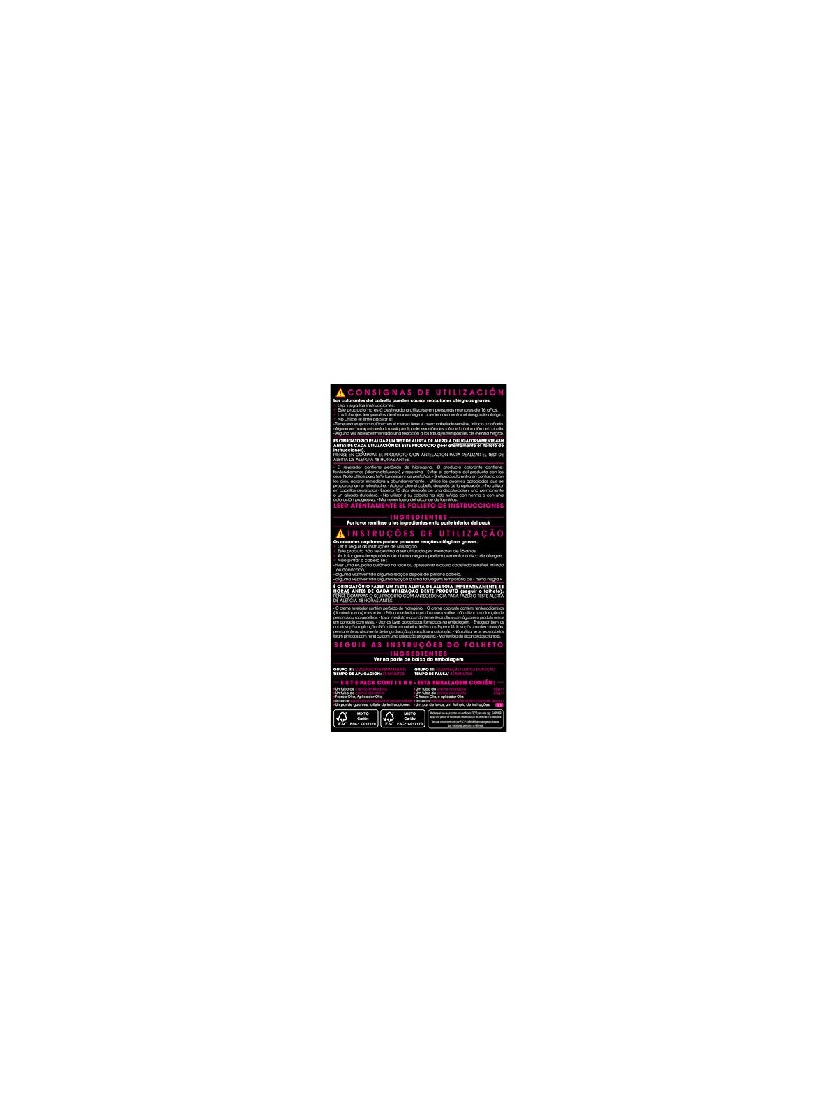 Garnier OLIA Coloracin Permanente 101 Rubio Extra Claro set unisex