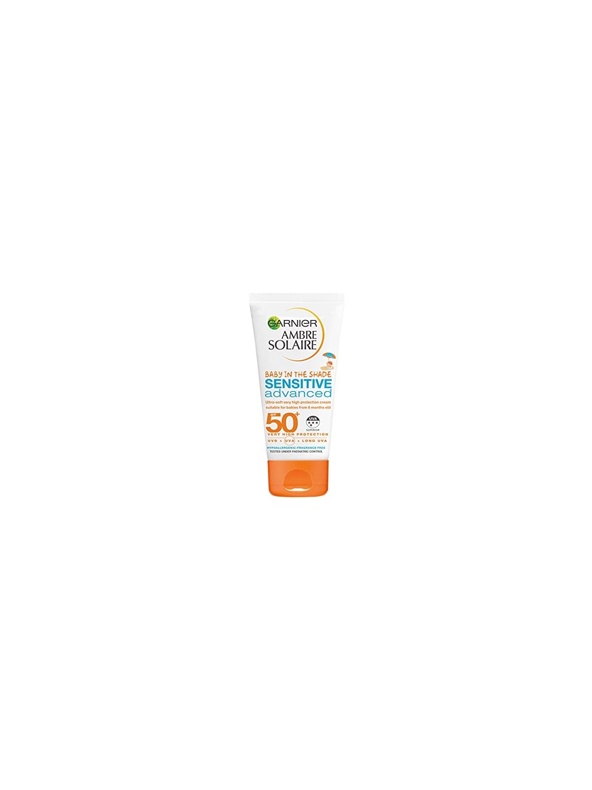 Crema solare GARNIER Ambre Solaire SPF 50 Sensitive Advanced per bambini