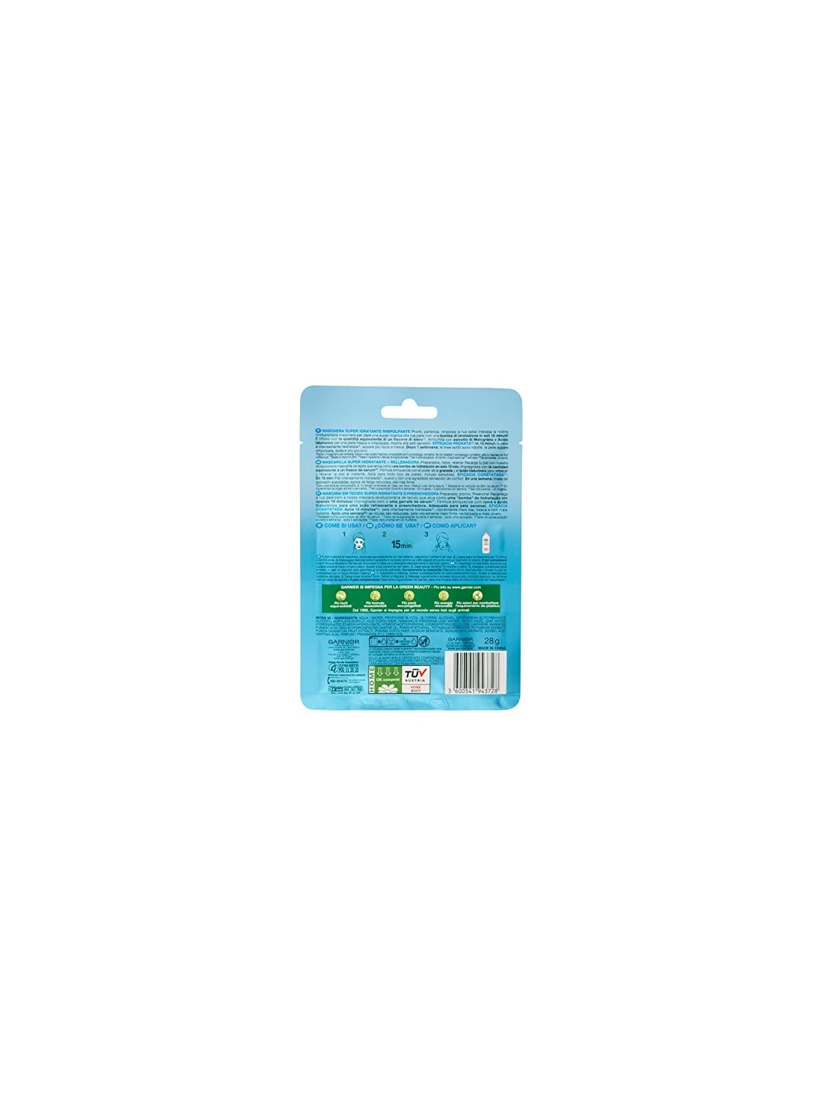GARNIER SKINACTIVE HYDRABOMB revitalizing facial mask 1 unit