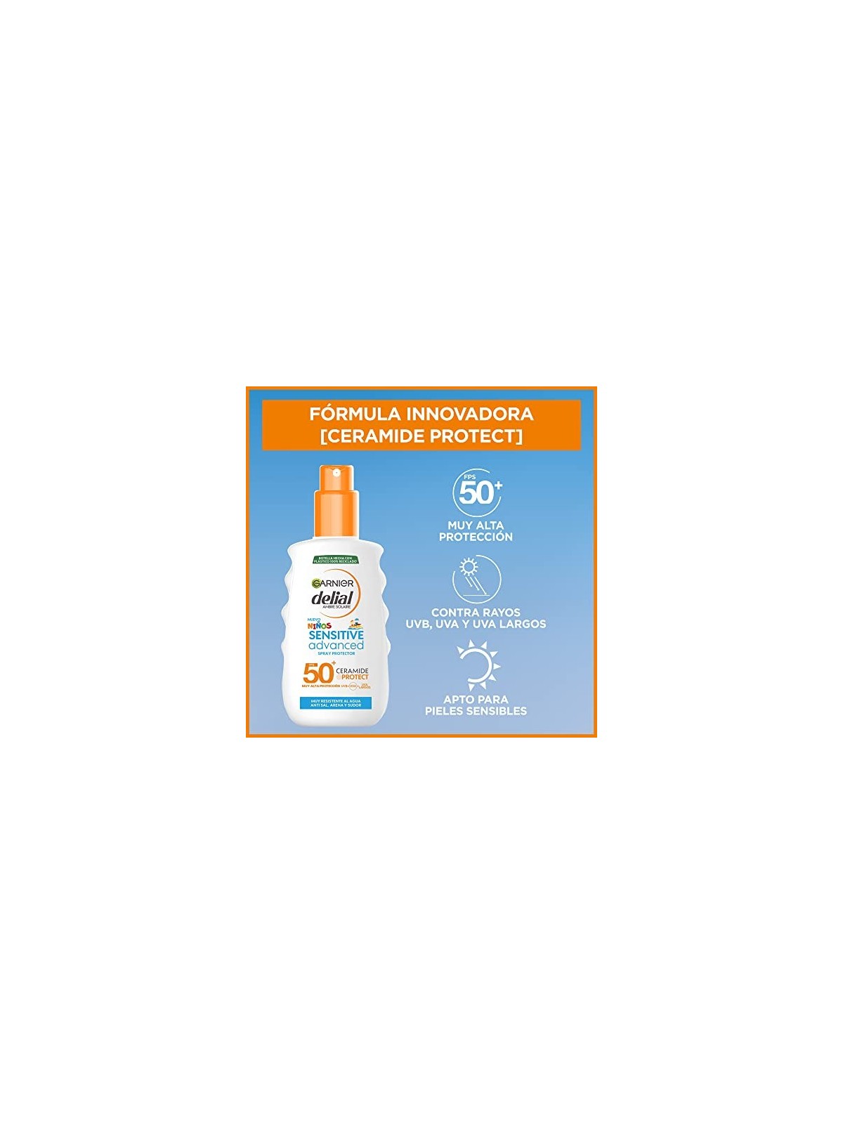 GARNIER KIDS SENSITIVE AVANZATO spray protettivo SPF50 150ml unisex
