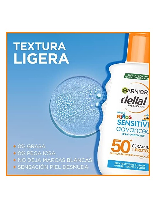 GARNIER KIDS SENSITIVE AVANZATO spray protettivo SPF50 150ml unisex