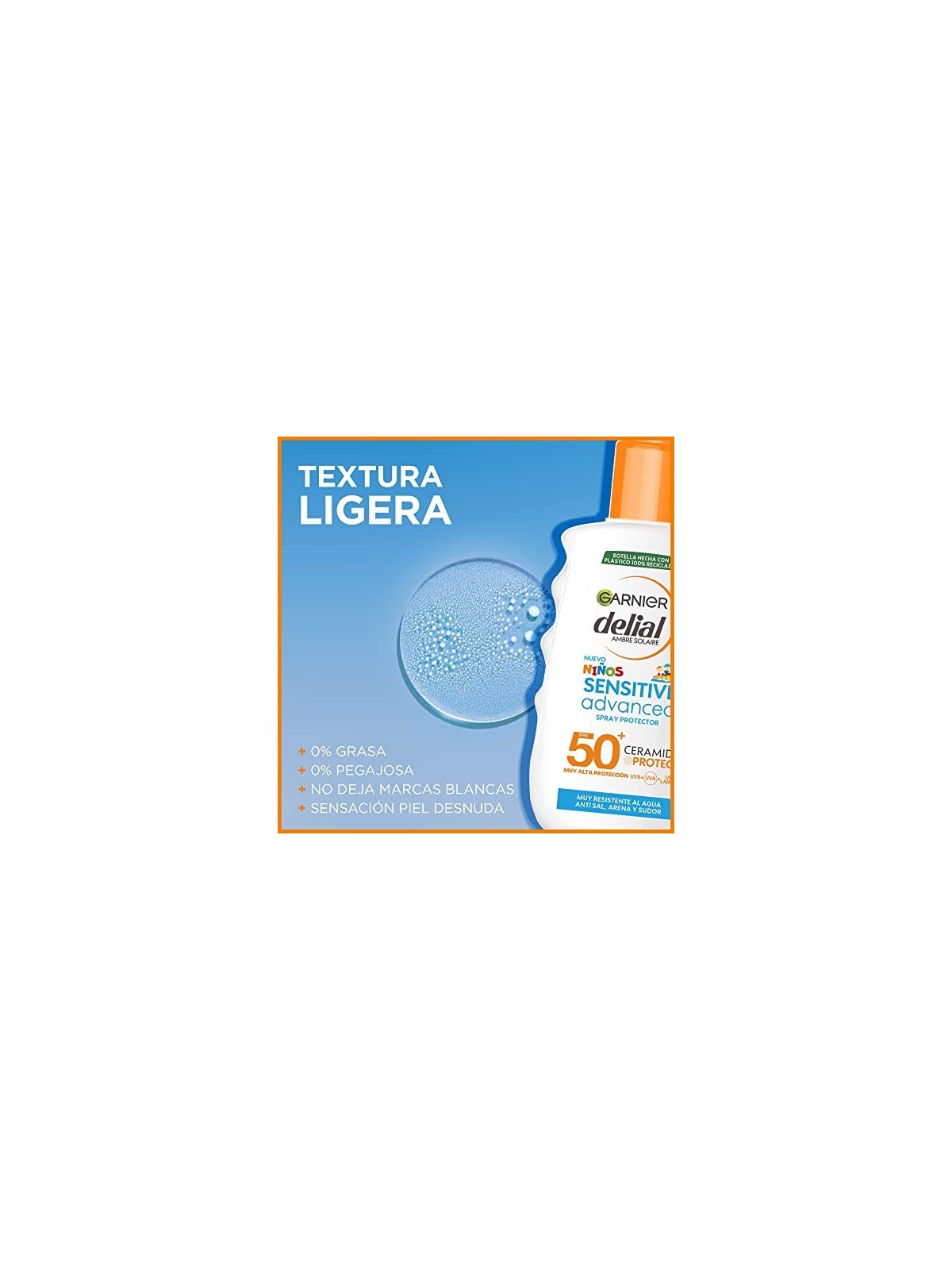 GARNIER KIDS SENSITIVE AVANZATO spray protettivo SPF50 150ml unisex