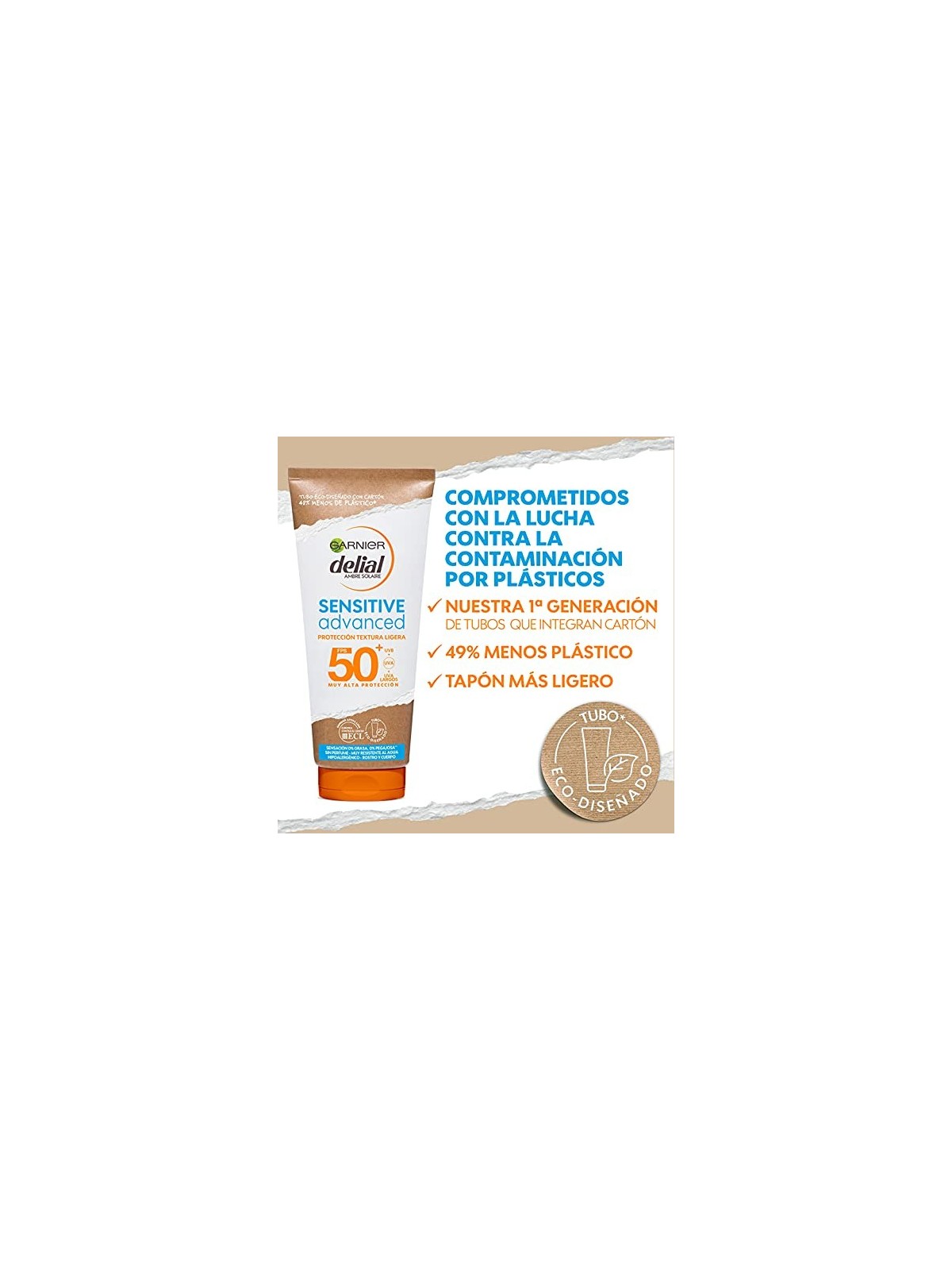 GARNIER SENSITIVE ADVANCED latte protettivo SPF50 175ml unisex