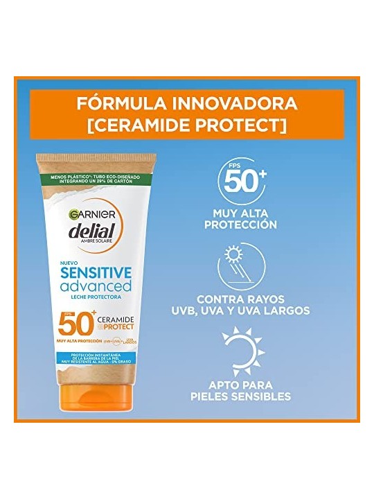 GARNIER SENSITIVE ADVANCED latte protettivo SPF50 175ml unisex