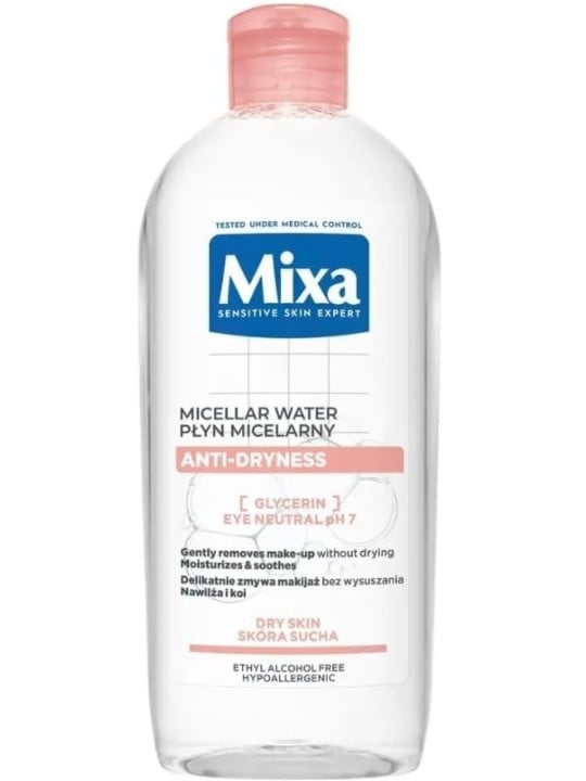 MIXA Fluido micellare contro la secchezza 400ml