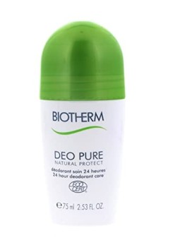 Biotherm Deo Pure Natural Protect 24H Roll On donna 75ml Aluminium Salt Free - Deodorant Care