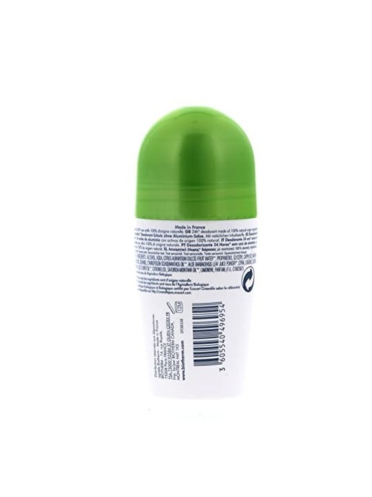 Biotherm Deo Pure Natural Protect 24H Roll On donna 75ml Aluminium Salt Free - Deodorant Care