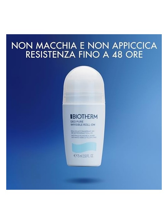 Biotherm Deo Pure Invisible 48H Roll-On donna 75ml