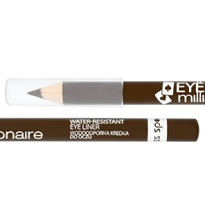 Matita occhi resistente all'acqua eyeliner 002 Money Brown
