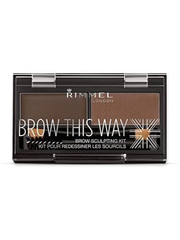 Rimmel London Set Kit per Scolpire le Sopracciglia 2 4 grammi donna
