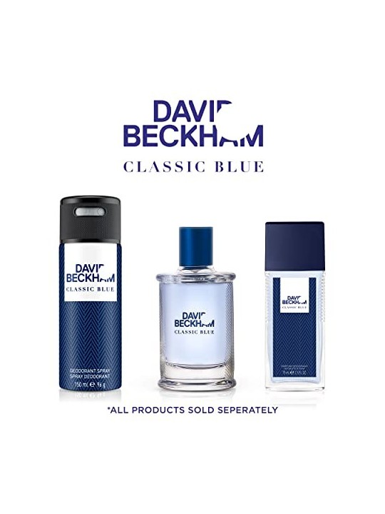 David Beckham Classic Blue eau de toilette uomo 60ml