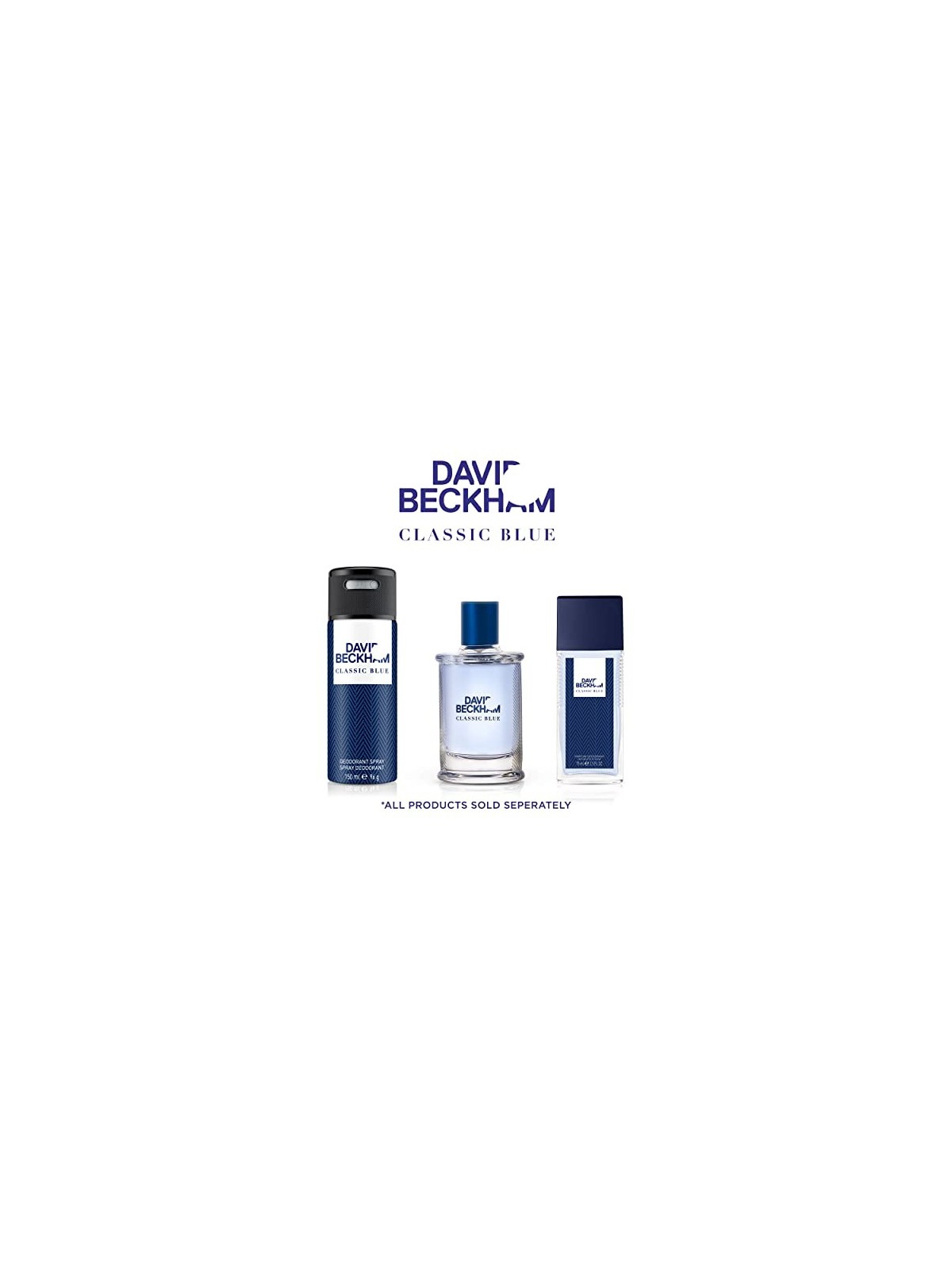 David Beckham Classic Blue eau de toilette uomo 60ml