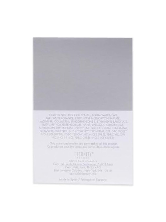 Calvin Klein Now Eternity for Men eau de toilette uomo 100ml