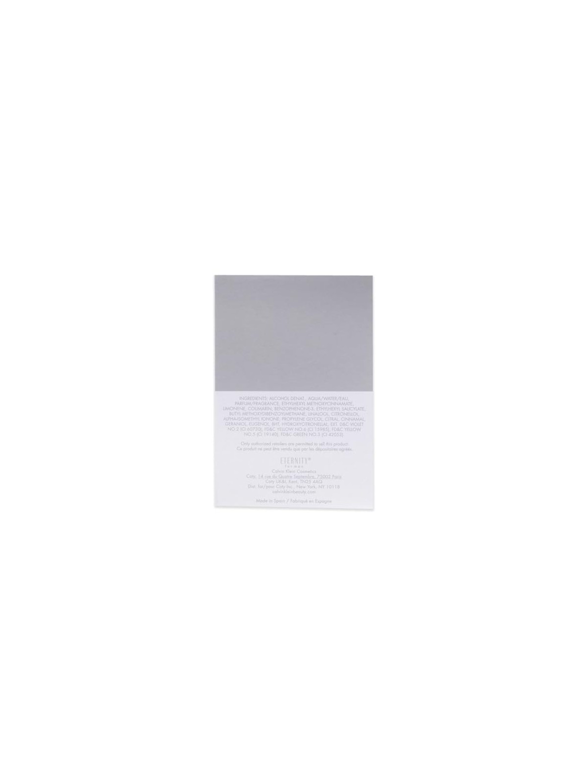 Calvin Klein Now Eternity for Men eau de toilette uomo 100ml