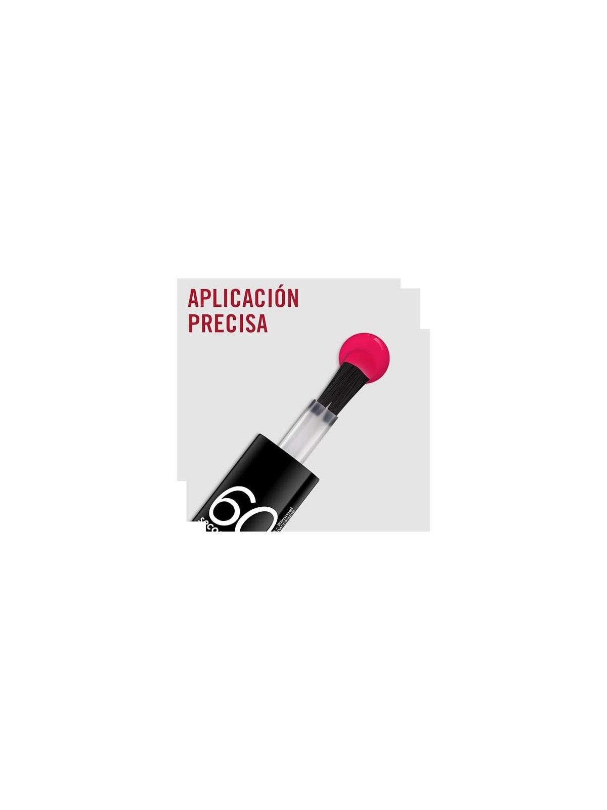 Rimmel 60 Secondi Super Shine Smalto per Unghie 8 ml 310 Double Decker Rosso donna